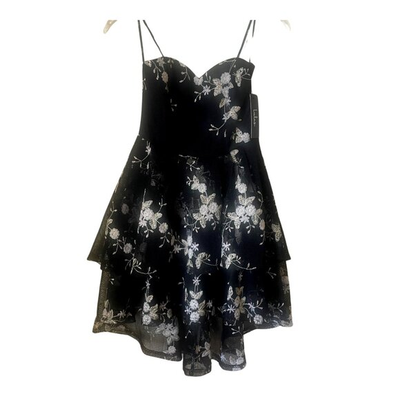 Lulus Dresses & Skirts - New Lulus Strapless Sweatheart High Low Little Black Dress Homecoming Size XS